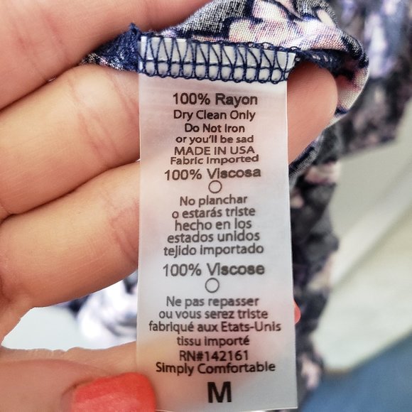 Blue & Pink floral Shirley - Picture 4 of 4